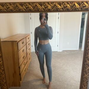 Gymshark Blue Grey Workout Set